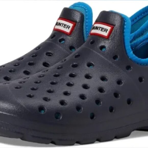 Hunter Big Kids Water Shoe | size 11|  Navy - Picture 1 of 4
